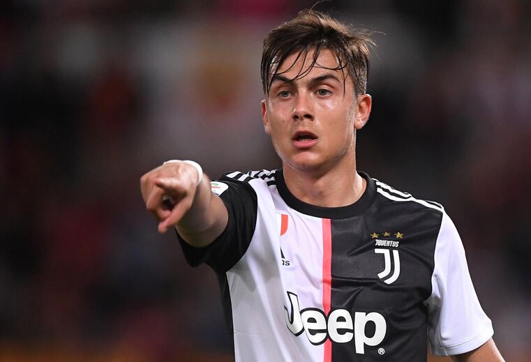 O avançado argentino Paulo Dybala