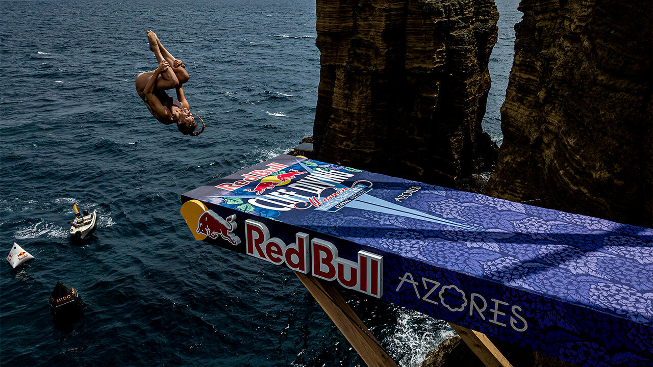 Red Bull Cliff Diving Vem aí um sábado repleto de ação Desportos