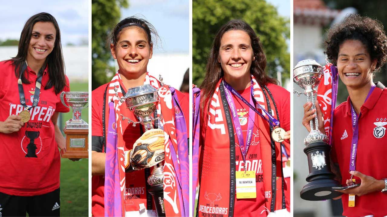 Ana Alice, Catarina Bajanca, Filipa Rodrigues 'Pipa' e Jassie Vasconcelos