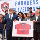 Autarquia congratula Oliveirense pela conquista da Taça de Portugal