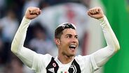 A festa de Cristiano Ronaldo após ser campeão de Itália pela Juventus