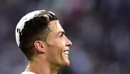 A festa de Cristiano Ronaldo após ser campeão de Itália pela Juventus
