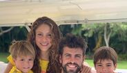 Gerard Piqué e família 