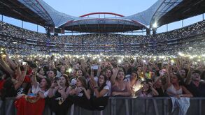 Concerto de Ed Sheeran: as imagens de um dia que 'transformou' o Estádio da Luz