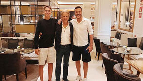 Júlio César dá as boas-vindas a Jorge Jesus no Flamengo
