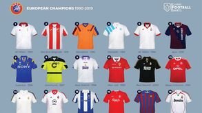 As 27 camisolas que fizeram história na Liga dos Campeões