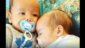 Kátia Aveiro publica vídeo inédito dos gémeos de Ronaldo