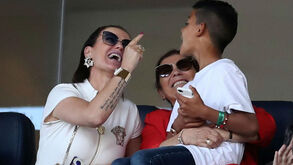 Mãe, irmãos, filho e namorada: família de Cristiano Ronaldo em peso no Dragão