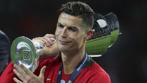Cristiano Ronaldo salienta 