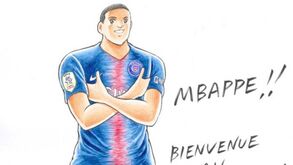 Seria um trio de impor respeito: Mbappé 'assina' pela equipa de Tsubasa e Benji