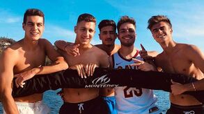 Rivais em campo, amigos fora dele: promessas de FC Porto, Sporting e Benfica passam férias juntos