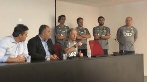 Jorge Jesus deixou logo um aviso aos jogadores do Flamengo na primeira palestra