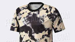 Revelada camisola de aquecimento do Real Madrid: dizem que é do criador do busto de Ronaldo