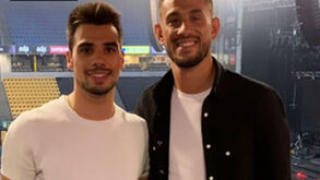 Pizzi, Miguel Oliveira e Gonçalo Guedes entre os fãs do colombiano Maluma