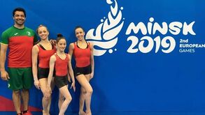 Ginástica acrobática de bronze em Minsk