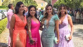 Craques do futebol e muito glamour no casamento de Cédric Soares
