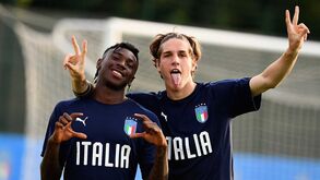 Moise Kean e Zaniolo em maus lençóis na seleção italiana