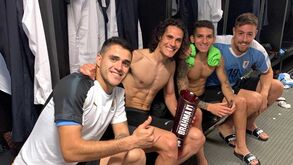 Coates partilha felicidade após vitória do Uruguai