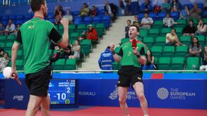 Jogos Europeus: Portugal conquista bronze em equipas no ténis de mesa