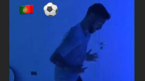 Bruno Fernandes e Nélson Semedo com o mesmo treino no Dubai