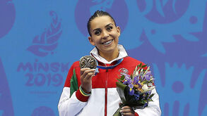 Patrícia Esparteiro é porta-estandarte na cerimónia de encerramento dos Jogos Europeus