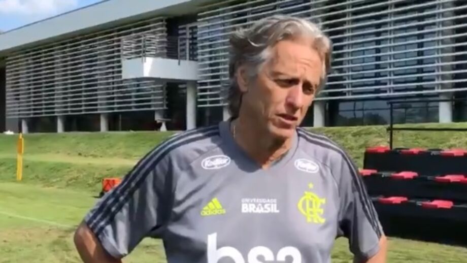 Jorge Jesus fez um balanço dos primeiros dias de trabalho no Flamengo