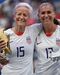 Megan Rapinoe e Alex Morgan
