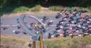 Ciclistas da Volta a França surpreendidos com colega voador
