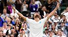 O ponto final que deu o histórico triunfo a João Sousa em Wimbledon