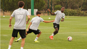 Marcel Keizer já contou com Rafael Camacho e Eduardo no treino