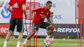 Primeiro treino do Benfica na nova época teve caras novas