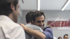 Jonas voltou ao Seixal antes de despedir-se do Benfica