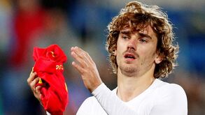 Griezmann com apresentação... às moscas