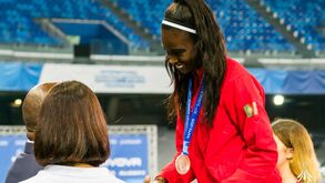Evelise Veiga conquista segunda medalha de prata nas Universíadas