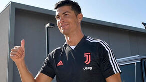 Cristiano Ronaldo já a dar no máximo no regresso ao trabalho