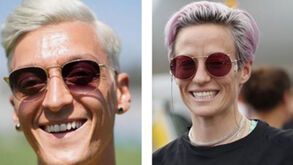 Aubameyang troça de Özil por causa do cabelo e compara-o a jogadora dos EUA