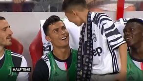 Um resumo da exibição de Cristiano Ronaldo e como fez as delícias de uma criança no banco de suplentes