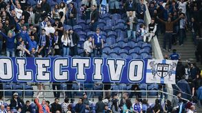 Claque do FC Porto contra contratação de Fábio Coentrão