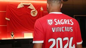Vinícius não integra estágio do Benfica nos Estados Unidos da América