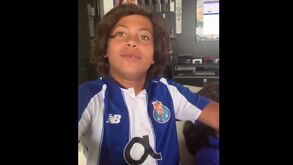 Filhos de Hulk dão os parabéns ao pai... vestidos à FC Porto