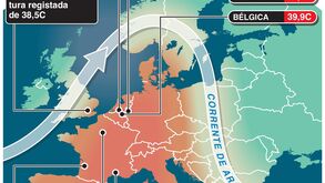 Vaga de calor bate recordes na Europa