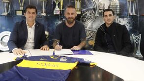 De Rossi apresentado no Boca: «O mais importante na vida é concretizares os teus sonhos»