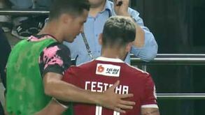 Cristiano Ronaldo fez novo amigo
