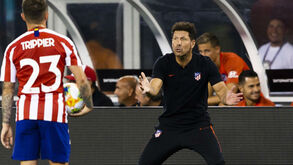 Simeone: «Quando tens o talento do João Félix jogas em qualquer lado»