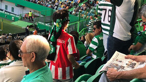Febre João Félix chegou às bancadas de Alvalade