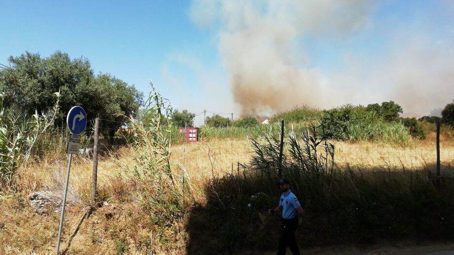Incêndio em quinta na freguesia lisboeta de Carnide obriga à retirada de 20 moradores
