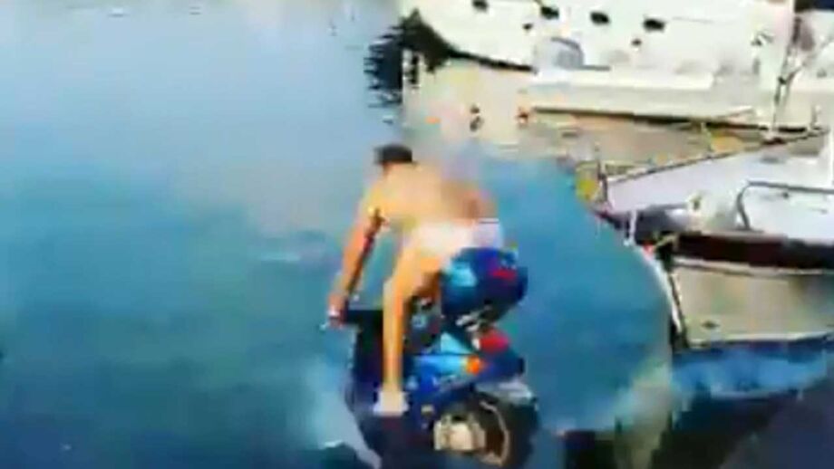 Mario Balotelli protagonizou um dos momentos mais insólitos do verão, no que a férias de jogadores diz respeito
