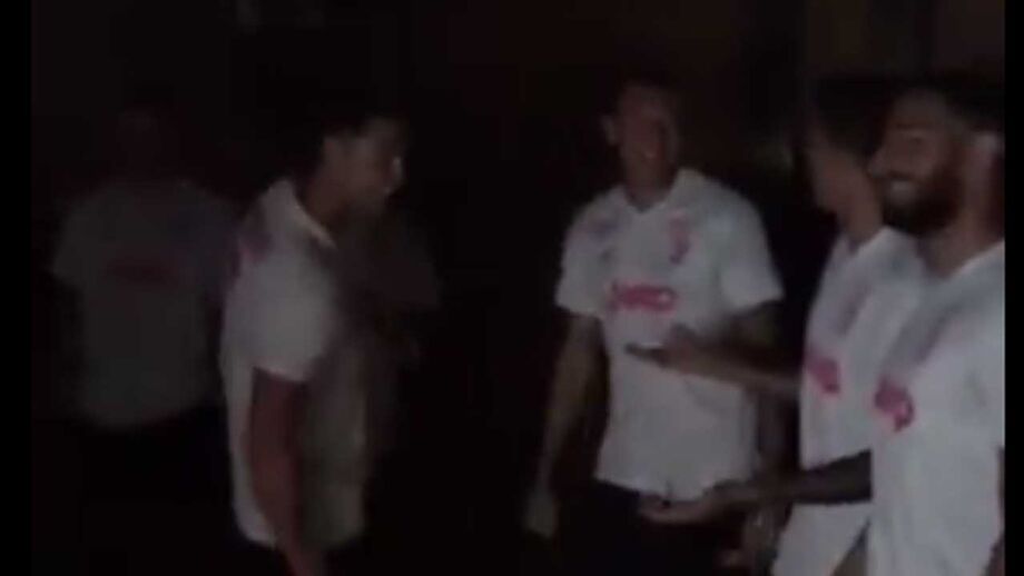 Juventus partilhou o momento nas redes sociais 