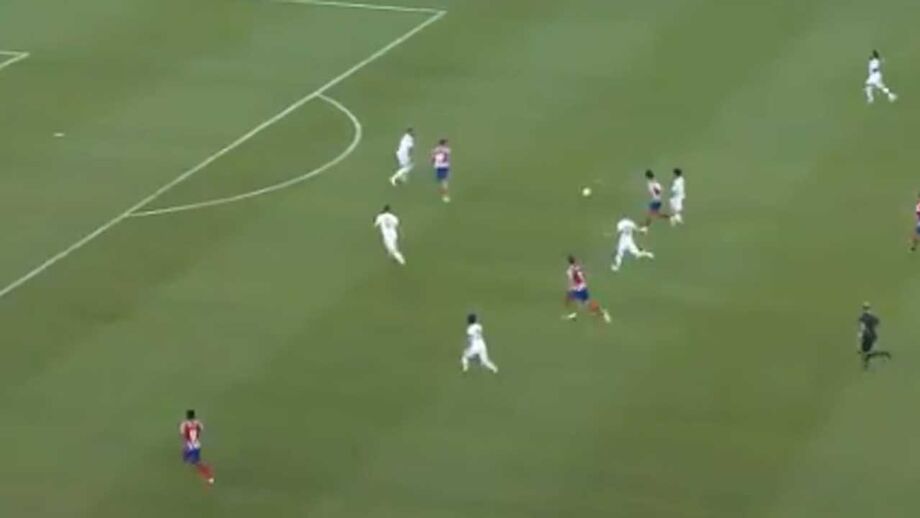 Logo no primeiro minuto de jogo do Real Madrid-Atlético Madrid, para a International Champions Cup, os colchoneros colocaram-se na frente