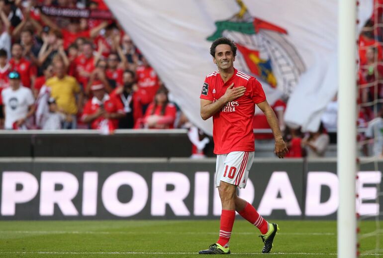 O último golo pelo Benfica, diante do Portimonense, a 4 de maio